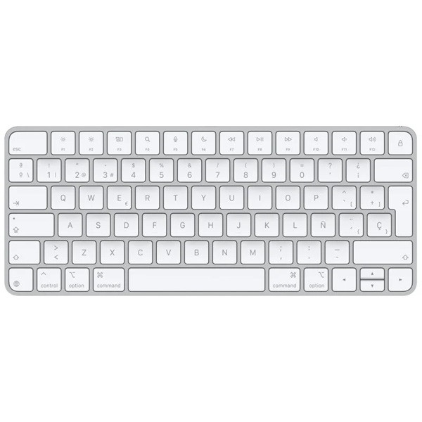 Teclado inalámbrico apple magic keyboard/ usb tipo-c/ plata D