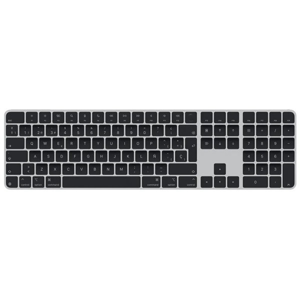 Teclado Inalámbrico Apple Magic Keyboard con Touch ID gris D