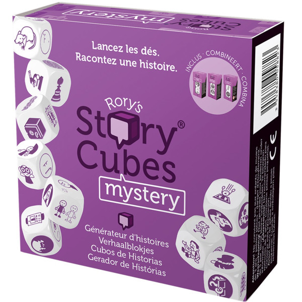 Asmodee story cubes mistério pegi 8 jogo de tabuleiro D