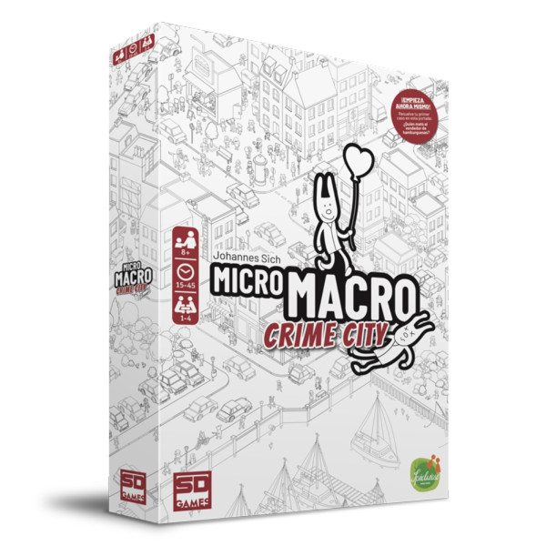 Juego de mesa micro macro (ganador spiel des jahres 2021) pegi 10 D