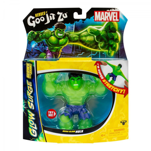 Figura bandai goo jit zu dc increíble hulk glow surge D