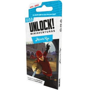 Juego de mesa unlock! miniaventuras máscara roja D