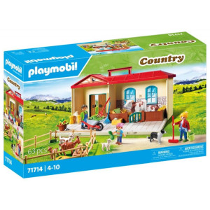 Playmobil granja maletín D