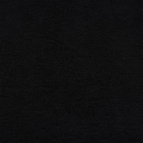 Toallas de jabón 2 uds negro 30x30 cm 360 gsm 100% algodón M 5