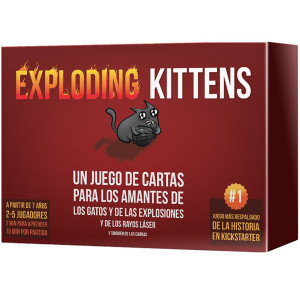 Jogo de tabuleiro Asmodee Exploding Kittens Pegi 7 D