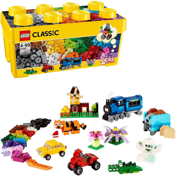 Lego clássico médio tijolo caixa D