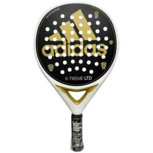 Pala de pádel adidas pala adidas x-treme/ blanco y oro D