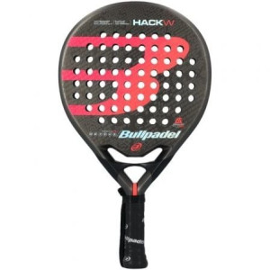 Pala de pádel bullpadel hack w 2019 (ale salazar)/ roja y negra D