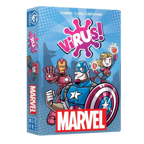 Juego de mesa virus marvel D