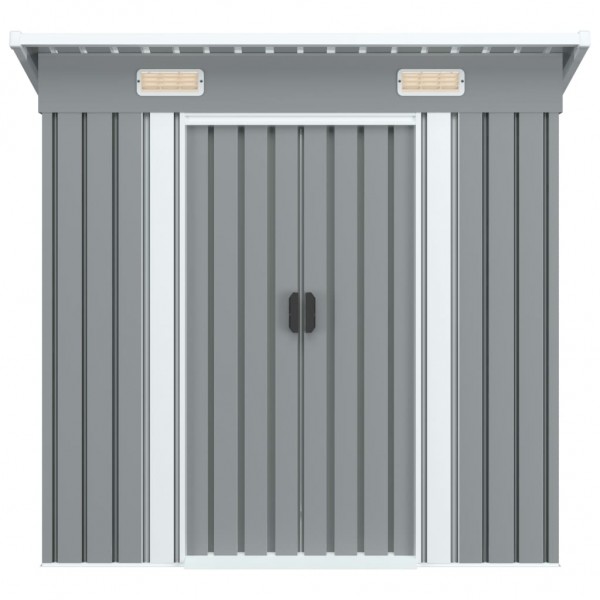 Cobertizo para jardín de acero gris antracita M 3