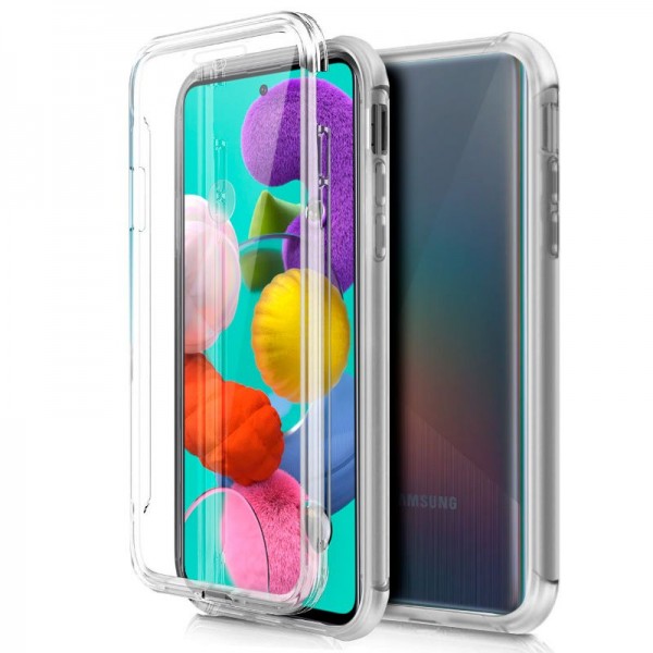 Funda Silicona 3D Samsung A515 Galaxy A51 (Transparente Frontal + Trasera) D