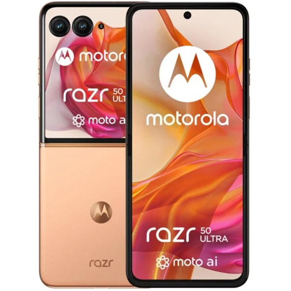 Motorola XT2451-3 Razr 50 Ultra 5G Dual Sim 12GB RAM 512GB Peach Fuzz D