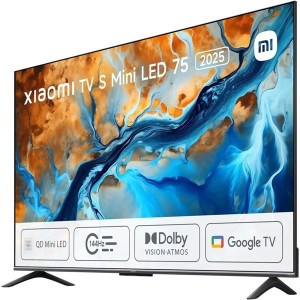 Smart TV XIAOMI S 75" Mini-LED 4K UHD ELA5682EU negro H