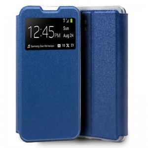 Fundação COOL Capa de Flip para Xiaomi Minha Nota 10 / Minha Nota 10 Pro Azul D