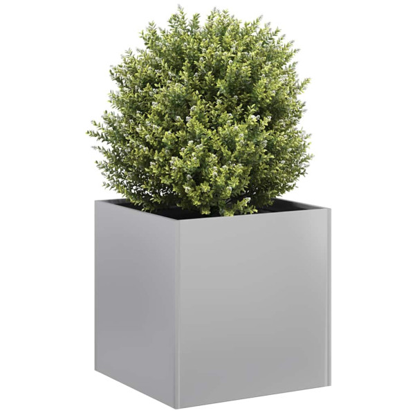 Jardinera 40x40x40 cm de acero galvanizado D