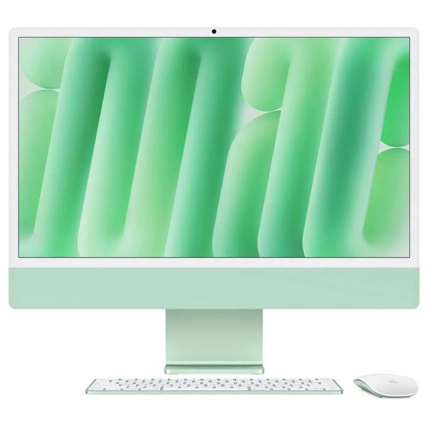 Apple imac 24' retina 4,5k / m4 8-core cpu/ 16gb/ 256gb ssd/ 8-core gpu/ verde D