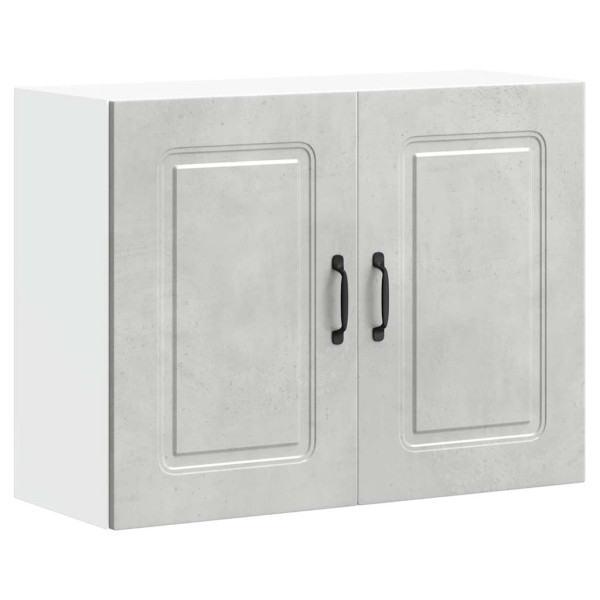 Armario de pared cocina Kalmar madera ingeniería gris hormigón Armario de pared cocina Kalmar madera ingeniería gris hormigón D
