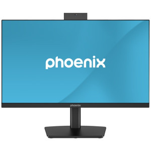 Monitor phoenix visión 24 pro 23.8pulgadas full hd panel ips webcam integrada abatible hdmi + dp altavoces integrados D