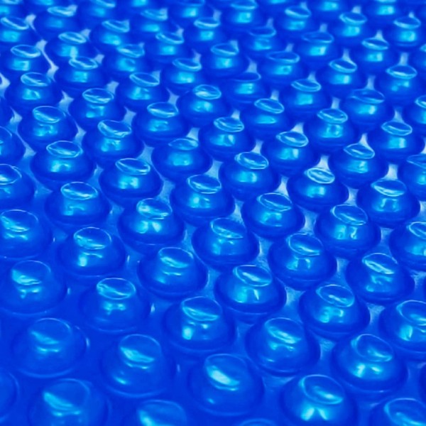 Cubierta de piscina PE azul 210 cm D