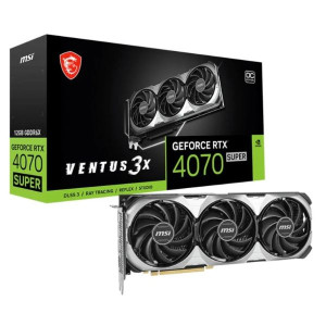 Tarjeta grafica msi vga nvidia rtx 4070 4070 super 12g ventus 3x oc D