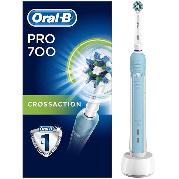 Cepillo de dientes eléctrico Oral-B Pro 700 Floss Action azul D