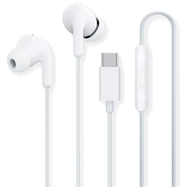 Auriculares xiaomi earphones usb tipo c blanco D