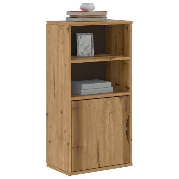 Mueble auxiliar ODDA 40x24x79 cm madera maciza de pino Mueble auxiliar ODDA 40x24x79 cm madera maciza de pino D