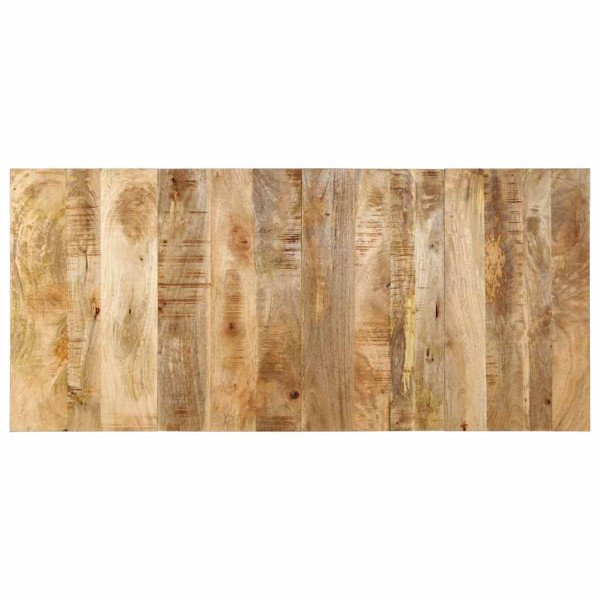 Cabecero de cama 180 cm madera maciza de mango rugoso Cabecero de cama 180 cm madera maciza de mango rugoso D