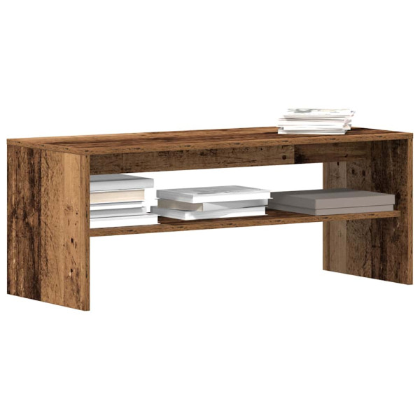 Mueble para TV madera contrachapada madera vieja 100x40x40 cm Mueble para TV madera contrachapada madera vieja 100x40x40 cm D