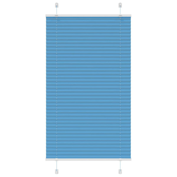 Estor Plisado azul 80x100 cm Tela Ancho 79.4 cm Poliéster D