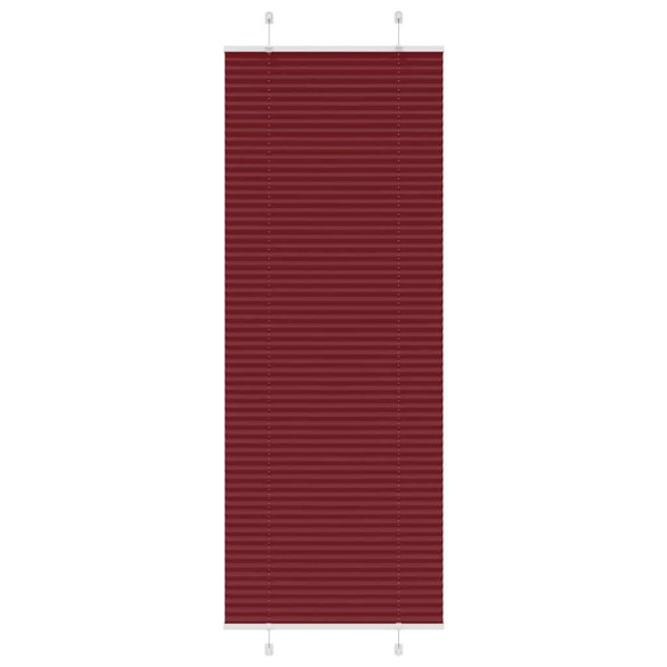 Estor Plisado rojo burdeos 70x200 cm Tela Ancho 69.4 cm D