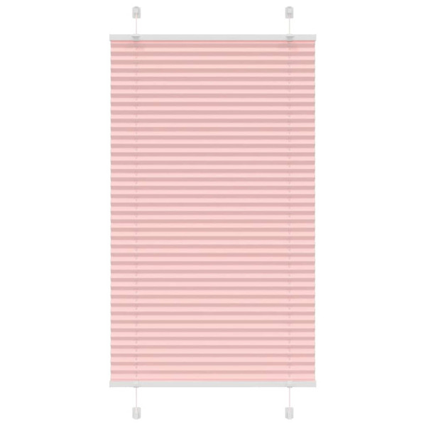 Estor Plisado rosa 70x150 cm Tela Ancho 69.4 cm Poliéster D