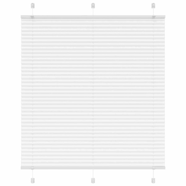 Estor Plisado blanco 120x150 cm Tela Ancho 119.4 cm Poliéster D
