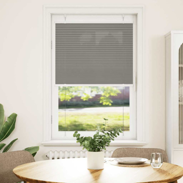 Estor Plisado Antracita 80x100 cm Tela Ancho 79.4 cm Poliéster D