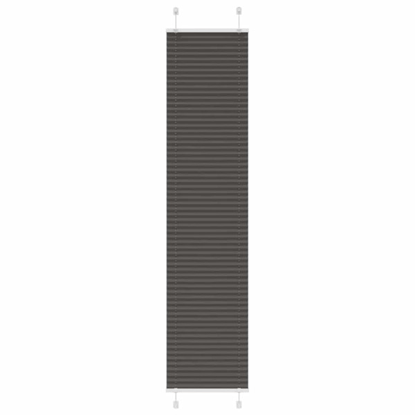 Estor Plisado negro 40x200 cm Tela Ancho 39.4 cm Poliéster D