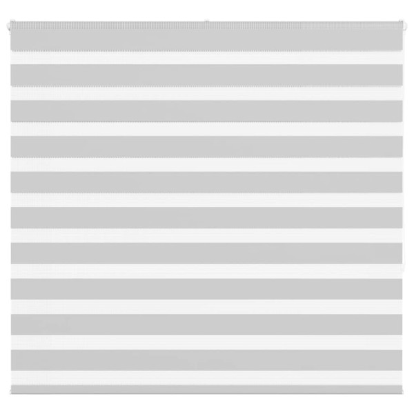 Estor cebra gris claro 165x150cm tejido ancho 160.9cm poliéster D