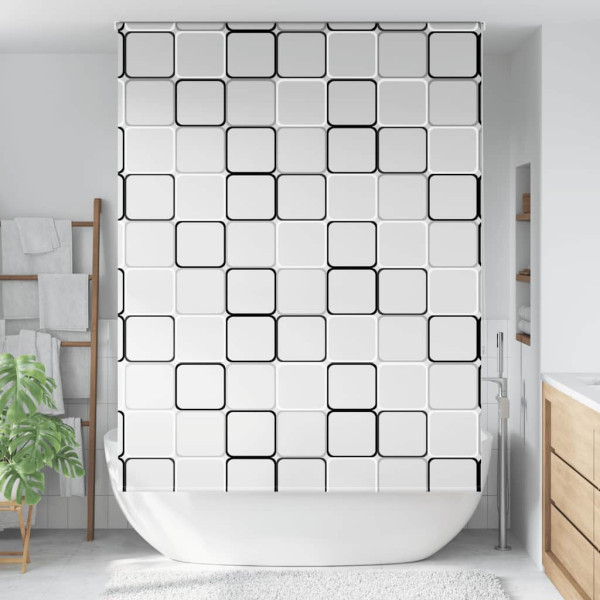 Estor enrollable para ducha tela 150x240 cm ancho 146 cm D