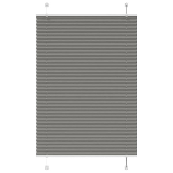 Estor Plisado Antracita 95x150 cm Tela Ancho 94.4 cm Poliéster D
