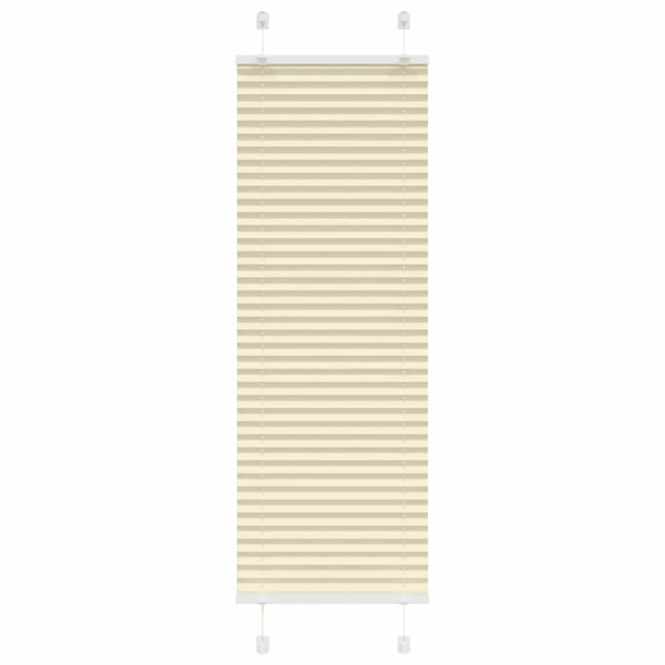 Estor Plisado crema 50x150 cm Tela Ancho 49.4 cm Poliéster D