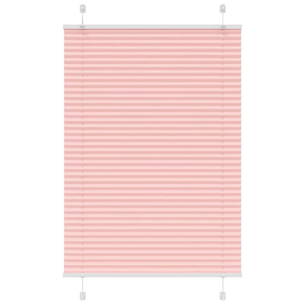 Estor Plisado rosa 90x100 cm Tela Ancho 89.4 cm Poliéster D
