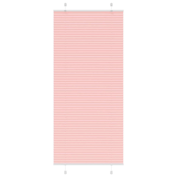 Estor Plisado rosa 90x200 cm Tela Ancho 89.4 cm Poliéster D