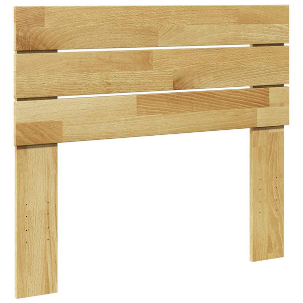 Cabecero de cama 90 cm madera maciza roble D