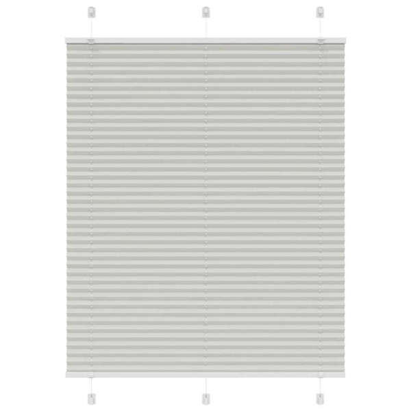 Estor Plisado gris claro 110x150 cm Tela Ancho 109.4 cm D