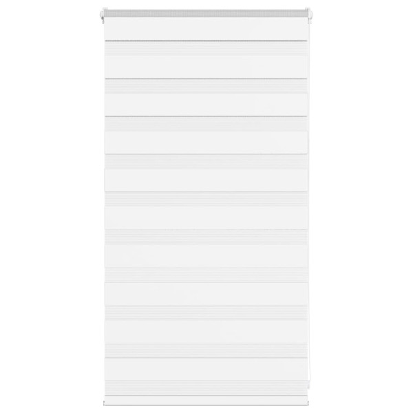 Estor cebra blanco 75x100 cm tejido ancho 70.9 cm poliéster D