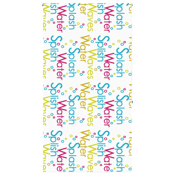 Estor enrollable para ducha tela 130x240 cm ancho 126 cm D