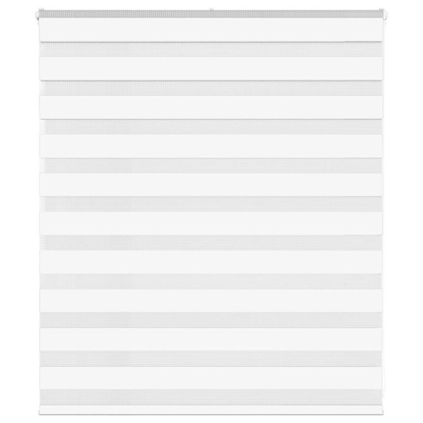 Estor cebra blanco 135x100 cm tejido ancho 130.9 cm poliéster D