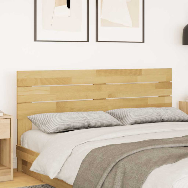 Cabecero de cama 135 cm madera maciza roble M 3