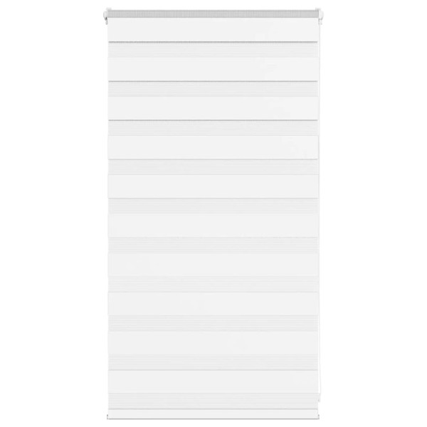 Estor cebra blanco 70x100 cm tejido ancho 65.9 cm poliéster D