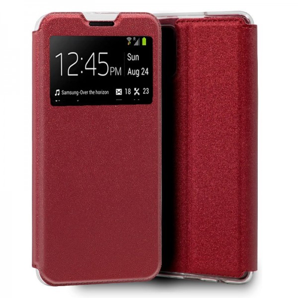Funda Flip Cover Samsung A515 Galaxy A51 Liso Rojo D