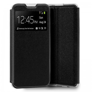Funda COOL Flip Cover para Samsung G980 Galaxy S20 Liso Negro D
